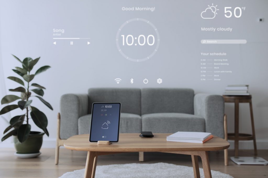 tablet w smart home