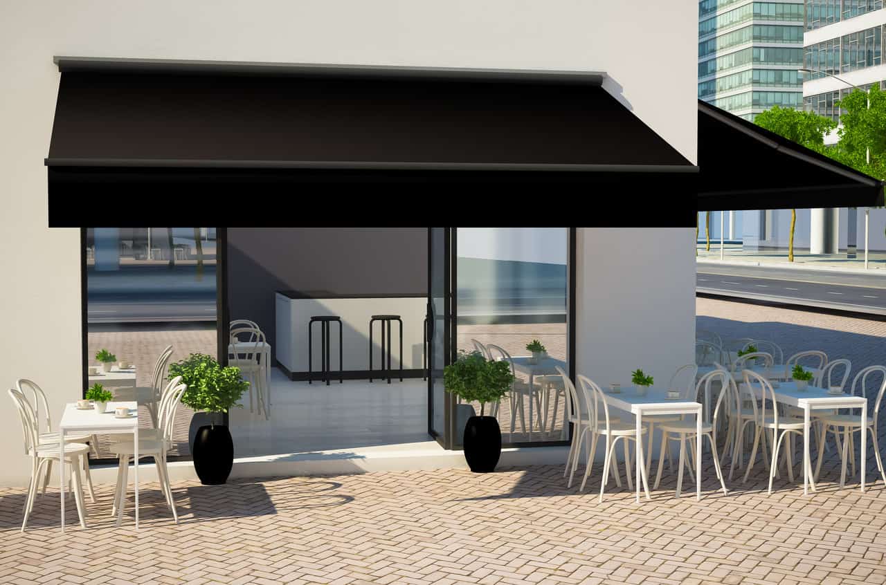 Smart patio, or how to expand your home space. Automatic awnings